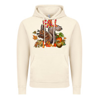 Vintage Artic Fall Vibes Squirrel Vintage Hoodie - CowhideDigitalArt
