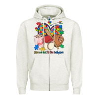Oatmeal Heather take me out to the ballgame  autism baseball Zipper Hoodie - MaliasSmallBusiness