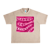 French Oak pink glitter heart Urban Heavy Tee - JahusDesignShop