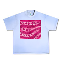 Grape Ice pink glitter heart Urban Heavy Tee - JahusDesignShop