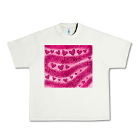 Pistachio pink glitter heart Urban Heavy Tee - JahusDesignShop
