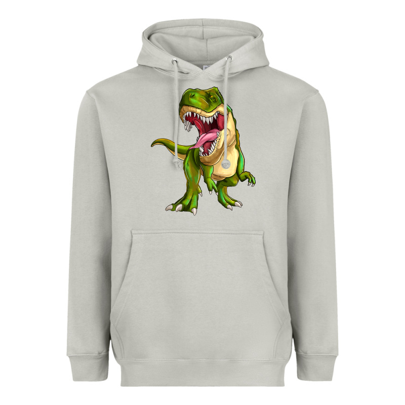 T-rex Heavyweight Hoodie by MaliasSmallBusiness | Teevron