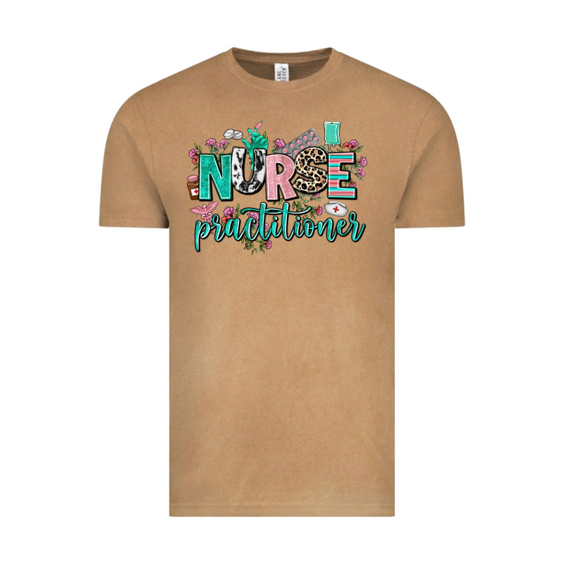 Nurse Practitioner Vintage Tee by AdoDesignShop | Teevron