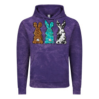 Cloud Purple Western Happy Easter peeps Vintage Hoodie - Neo Western