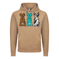 Vintage Coffee Western Happy Easter peeps Vintage Hoodie - Neo Western