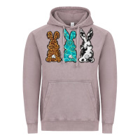 Western Happy Easter Peeps Vintage Hoodie | Teevron