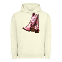 Pigment Pistachio Cowgirl boots Urban Hoodie - HowdyJamesFarm