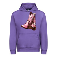 Tulip Cowgirl boots Urban Hoodie - HowdyJamesFarm