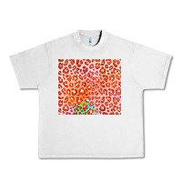 Lunar Rock orange leopard glitter Urban Heavy Tee - JahusDesignShop