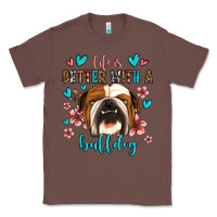 Chestnut life is better with a bulldog Classic Tee - Jasminsmagicworld