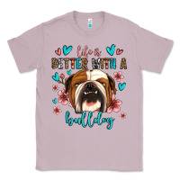 Lilac life is better with a bulldog Classic Tee - Jasminsmagicworld