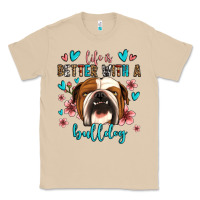 Mushroom life is better with a bulldog Classic Tee - Jasminsmagicworld