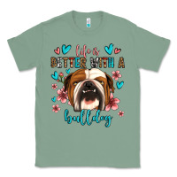 Sage life is better with a bulldog Classic Tee - Jasminsmagicworld