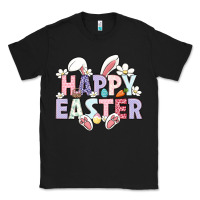 Black happy easter Classic Tee - LillyAllenDesigns