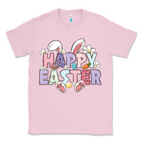Bubblegum Pink happy easter Classic Tee - LillyAllenDesigns