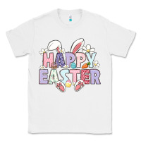 White happy easter Classic Tee - LillyAllenDesigns
