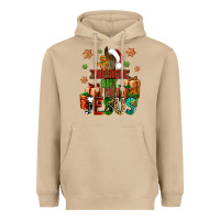 Mushroom The real gift is Jesus Heavyweight Hoodie - NancyCooperArtShop