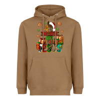 Toasted Coconut The real gift is Jesus Heavyweight Hoodie - NancyCooperArtShop