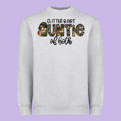 Auntie Heavyweight Sweatshirt Designed By Cowhidedigitalart