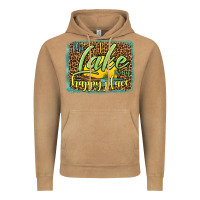 Vintage Camel the lake is my happy place Vintage Hoodie - HRA Design Shop
