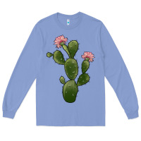 Colony Blue cactus 2 Long Sleeve Tee - JahusDesignShop