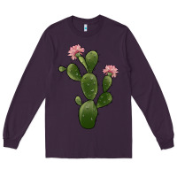 Plum cactus 2 Long Sleeve Tee - JahusDesignShop