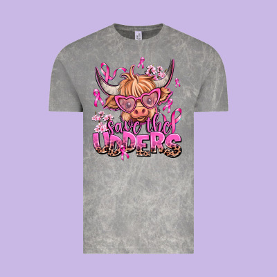 Save The Udders Vintage Tee Designed By Adodesignshop