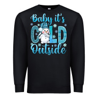 Black baby it's cold outside bbs Premium Sweatshirt - BundleAndBundleShop