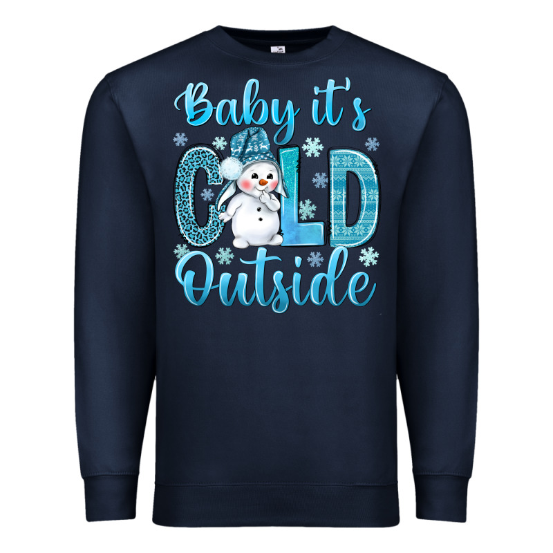 Baby It's Cold Outside Bbs Premium Sweatshirt by BundleAndBundleShop | Teevron