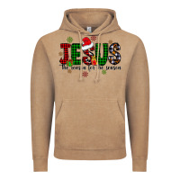 Vintage Coffee jesus the season for the season Vintage Hoodie - CowhideDigitalArt