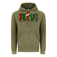Vintage Olive jesus the season for the season Vintage Hoodie - CowhideDigitalArt