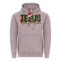 Vintage Zinc jesus the season for the season Vintage Hoodie - CowhideDigitalArt