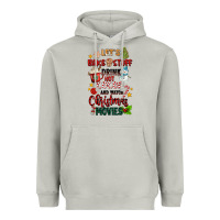 Let's Bake Stuff Drink Hot Cocoa And Watch Christm Heavyweight Hoodie | Teevron