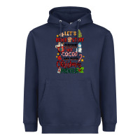 Navy let's bake stuff drink hot cocoa and watch christm Heavyweight Hoodie - MaliasSmallBusiness