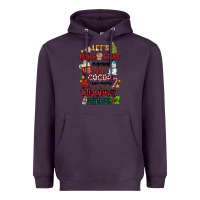 Plum let's bake stuff drink hot cocoa and watch christm Heavyweight Hoodie - MaliasSmallBusiness
