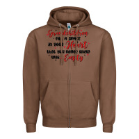 Chestnut grandchildren fill a space in your heart Zipper Hoodie - MaliasSmallBusiness