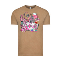 Vintage Coffee nurse  and cancer Vintage Tee - AdoDesignShop