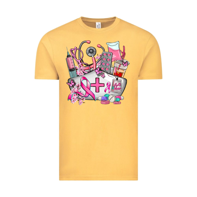 Nurse  And Cancer Vintage Tee by AdoDesignShop | Teevron