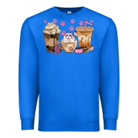 True Royal cat coffee cups with paw bbs Premium Sweatshirt - BundleAndBundleShop