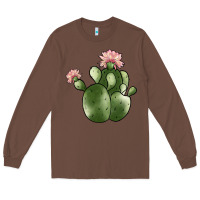 Chestnut cactus Long Sleeve Tee - JahusDesignShop
