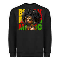 Black black mom magic juneteenth Heavyweight Sweatshirt - HRA Design Shop