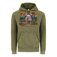 Vintage Olive mom pig Vintage Hoodie - SublimationCraftShop