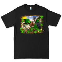 Black st patricks day cows Premium Tee - RanaPortraitStore