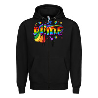 Black pride Zipper Hoodie - MaliasSmallBusiness