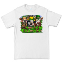 White st patricks day heifers Premium Tee - RanaPortraitStore