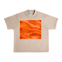 French Oak orange glitter Urban Heavy Tee - JahusDesignShop