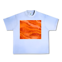 Grape Ice orange glitter Urban Heavy Tee - JahusDesignShop