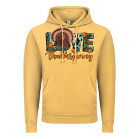 Vintage Mustard love thanksgiving Vintage Hoodie - JahusDesignShop
