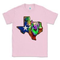 Bubblegum Pink texas map halloween Classic Tee - JahusDesignShop