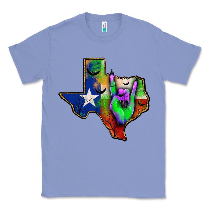Texas Map Halloween Classic Tee by JahusDesignShop | Teevron
